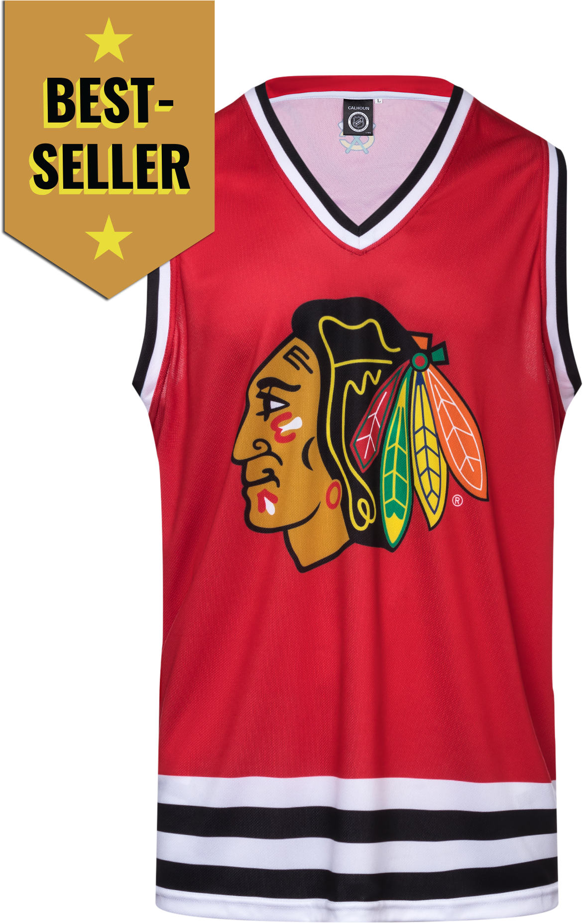 Chicago Blackhawks Hockey Tank - Chicago Blackhawks (1500x2000), Png Download
