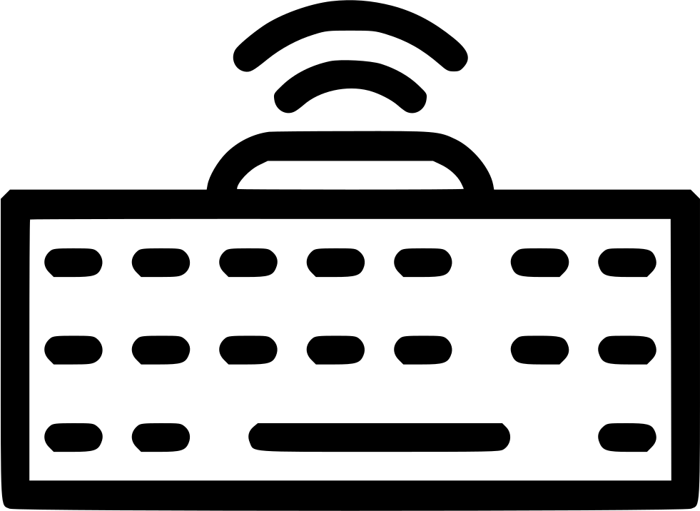 Png File - Computer Keyboard (981x716), Png Download