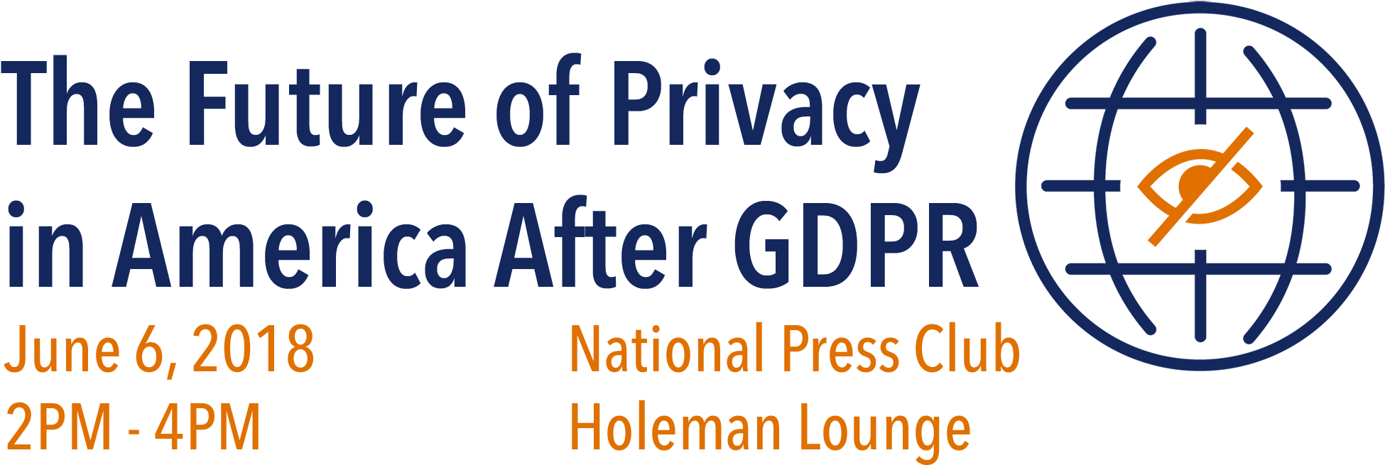 The Future Of Privacy In America After Gdpr Logo - Privacy In America (1973x668), Png Download