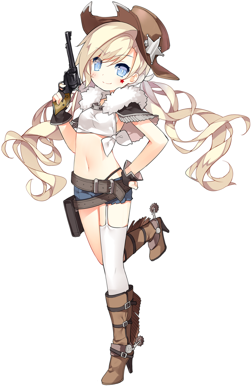 Image Is Colt Revolver Tan From Girls Frontline, But - Girls Frontline Colt Revolver (1131x1459), Png Download