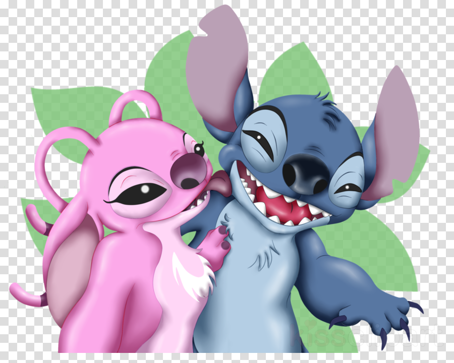Download Stitch X Angel Clipart Stitch Lilo Pelekai - Stitch Pendant Disney's Lilo And Stitch Necklace Pendant (900x720), Png Download