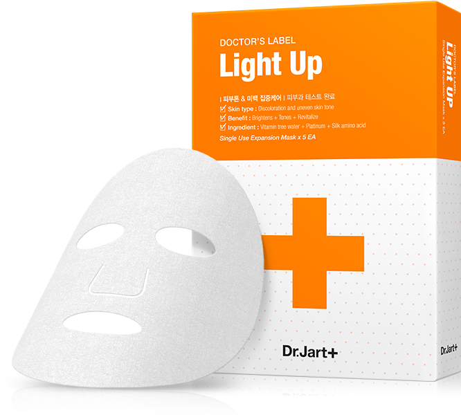 Jart ] Doctor's Label Light Up - Facial (870x780), Png Download