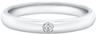 Round Brilliant Single Diamond Wedding Band - Harry Winston Round Brilliant Single Diamond Wedding (760x500), Png Download
