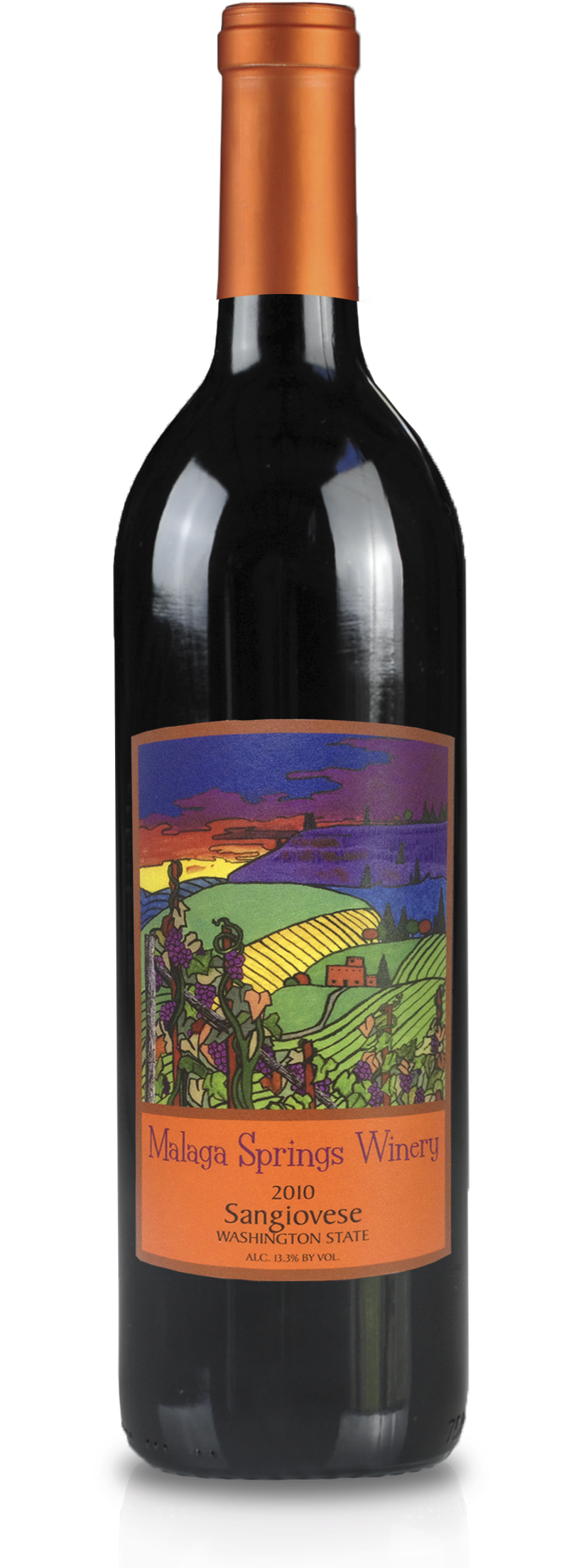 2010-sangiovese (800x2250), Png Download