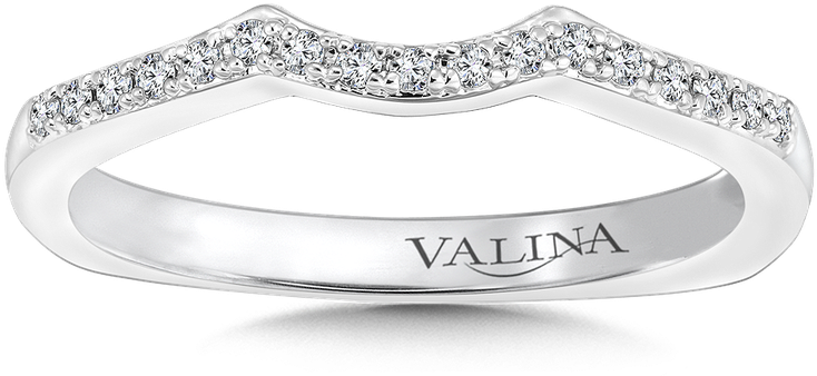 Valina Wedding Band Valina Wedding Band - Engagement Ring (800x800), Png Download