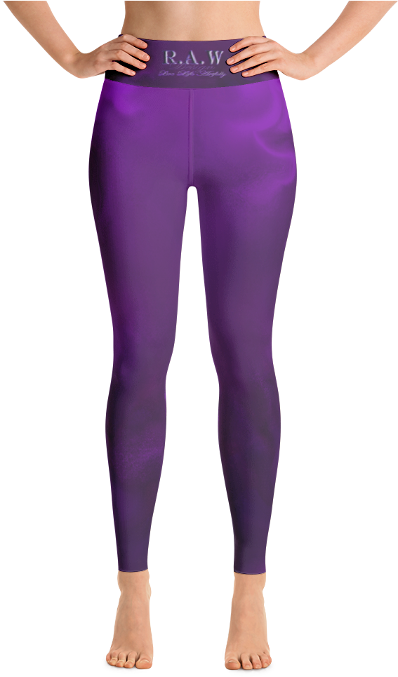 'royal Purple' Design Yoga Style Womens - Cool Rogue Yoga Pants (1000x1000), Png Download