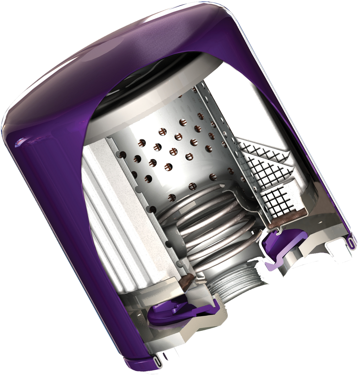 Micro-glass Technology Available In Consumer Oil Filters - Royal Purple 10-47 Extended Life Oil Filter Cross Reference: (1600x1558), Png Download