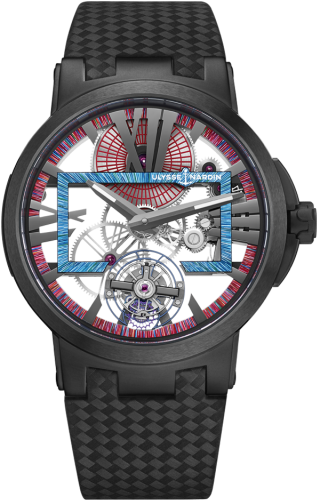 Men's Accessories - Ulysse Nardin Executive Skeleton Tourbillon Hyperspace (1024x546), Png Download