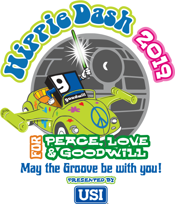 Hippie Dash Logo - Hippie Dash (755x821), Png Download