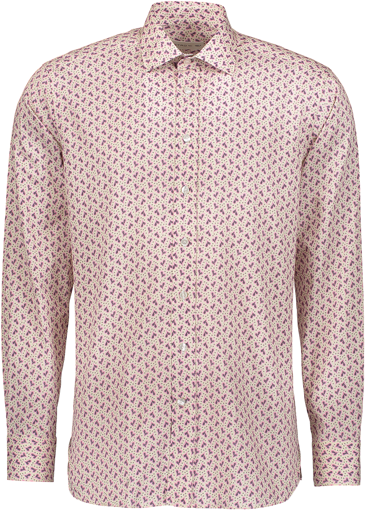Ls Woven Paisley Pink - Blouse (1280x1920), Png Download