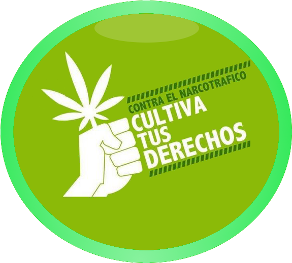 Narcotrafico Cultiva Tus Derechos (606x606), Png Download