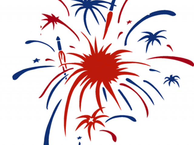 Picture Free Library 4th Of July Firecracker Clipart - 4th Of July Transparent Clipart (640x480), Png Download