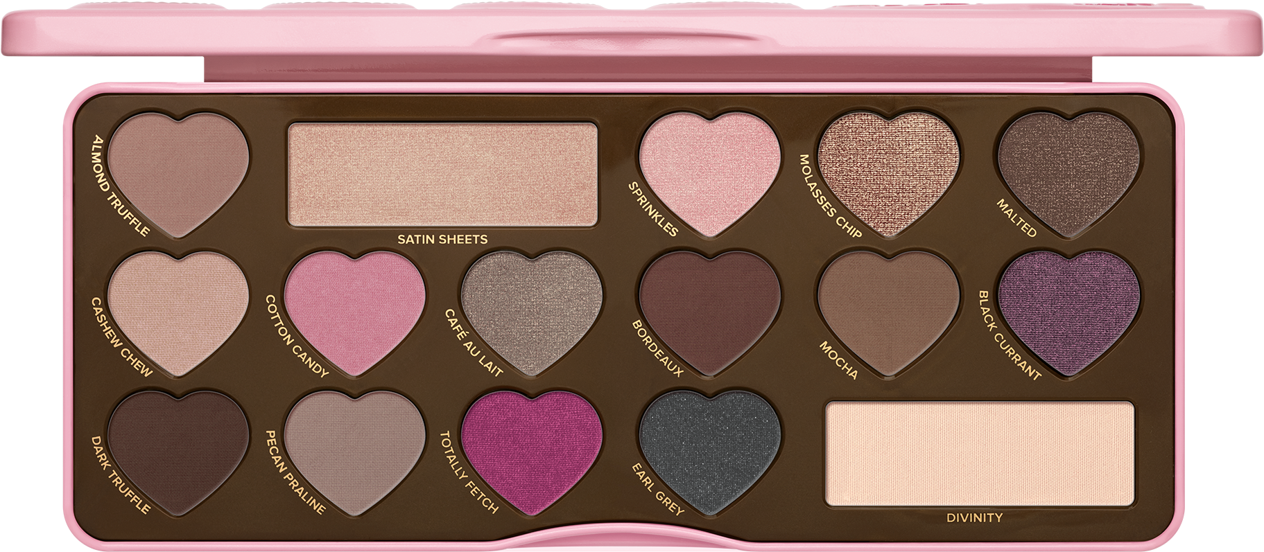 Chocolate Bon Bons Palette - Too Faced Chocolate Bon Bons Eye Shadow Palette (2000x802), Png Download