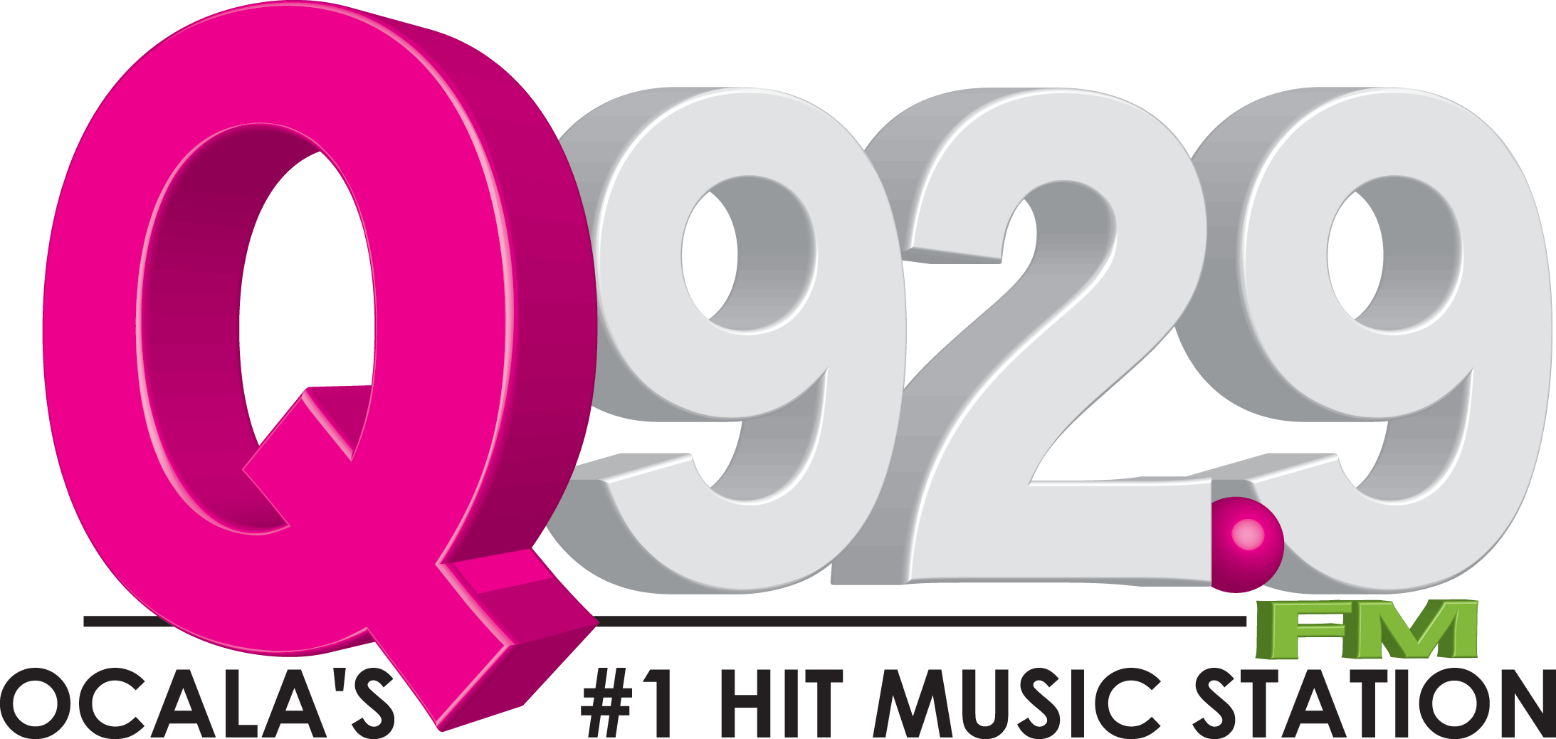 On Air - Q92 - 9 - Ocala / Gainesville / Crystal River - Wmfq (2186x1038), Png Download