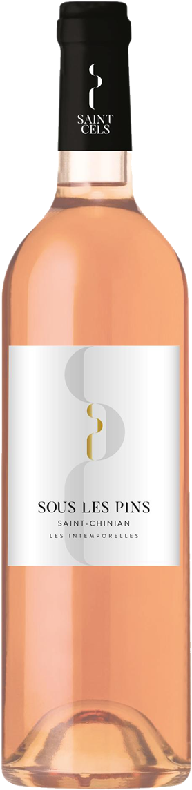 In The Heart Of Saint-chinian Appellation In Languedoc, - Funny Wine (387x1200), Png Download