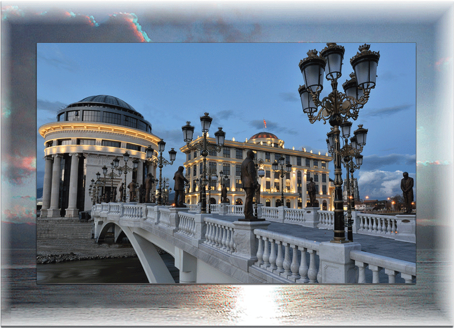 Neobaroque Frame - Skopje (1488x1049), Png Download