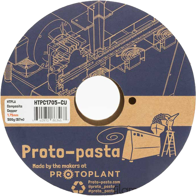 Go-3d Print Proto-pasta Aromatic Coffee High Temp Annealable (800x800), Png Download