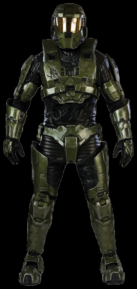 Details - Master Chief Costume (468x986), Png Download