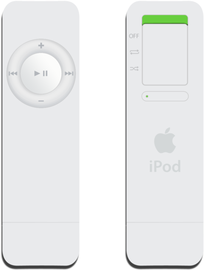 Download Ipod Shuffle 1g Ipod Shuffle 2005 Png Image With No Background Pngkey Com