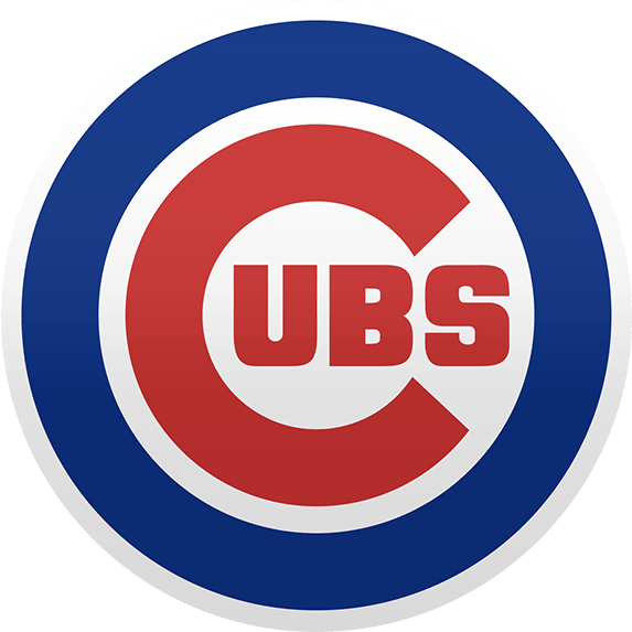 Chicago Cubs Schedule, Stats, Roster, News And More - Black Chicago Cubs Logo (800x800), Png Download