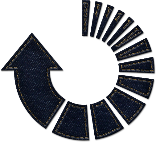 Write And Publish Guest Blog Post On Playbuzz - Arrows Circle (600x600), Png Download