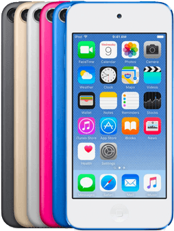 Ipod Touch - Apple Ipod Touch (6th Generation) - 128 Gb - Pink (570x540), Png Download