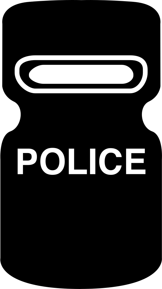 Png File Svg - Police Shield Icon Png (549x980), Png Download