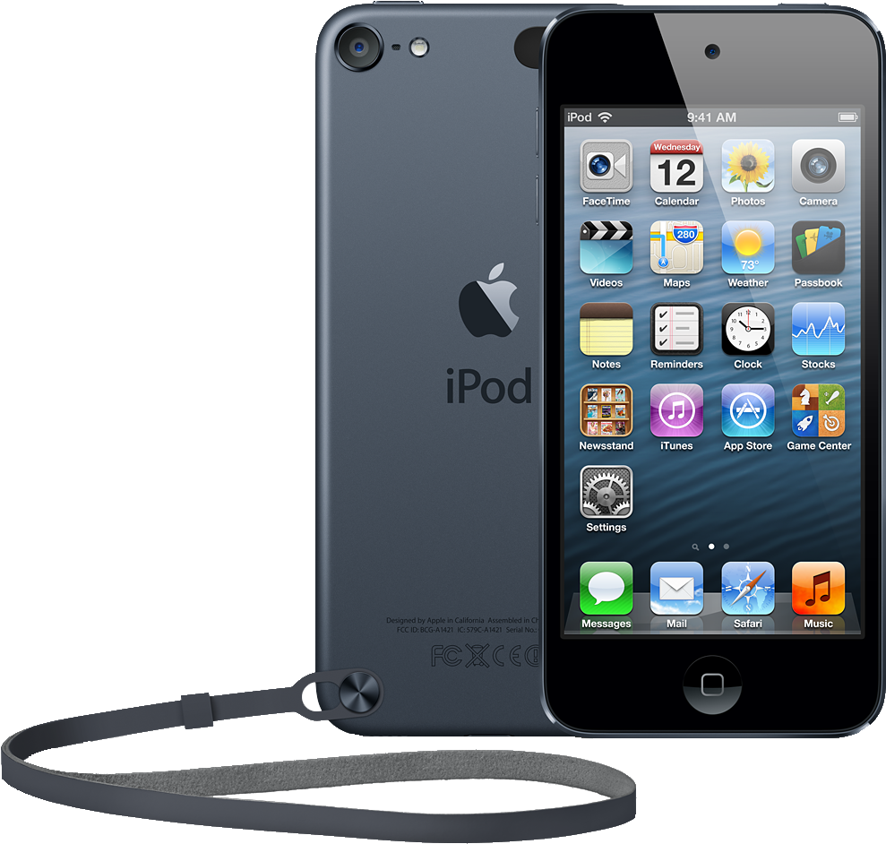Ipod 5g Reparatie - Apple Ipod Touch 5th Generation - 64 Gb - Black & (1000x1000), Png Download