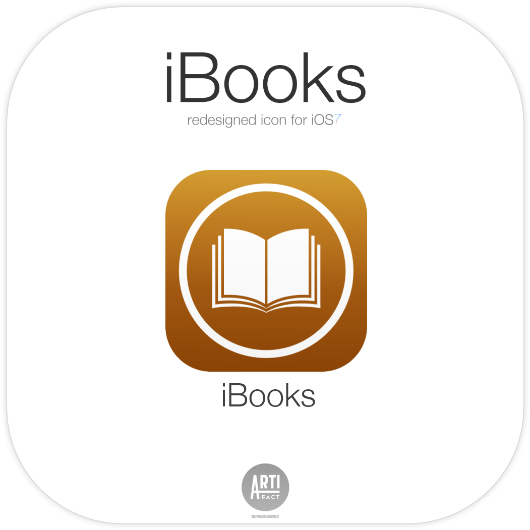 Apple Ibooks Icon - Apple (1300x1300), Png Download