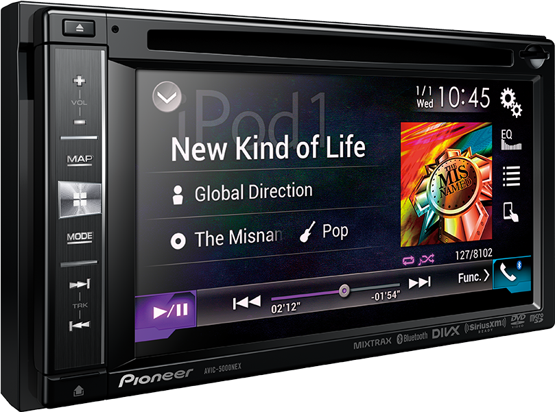 Download Pioneer Radio Pioneer Avh Xl5750bt PNG Image with No Background