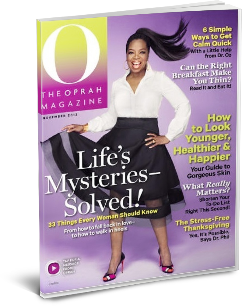 Oprahmag - Oprah Magazine Covers (795x1003), Png Download