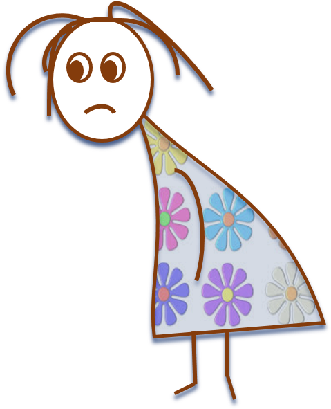 Sad Child I Thought This Novel Would Be Very Difficult (492x653), Png Download