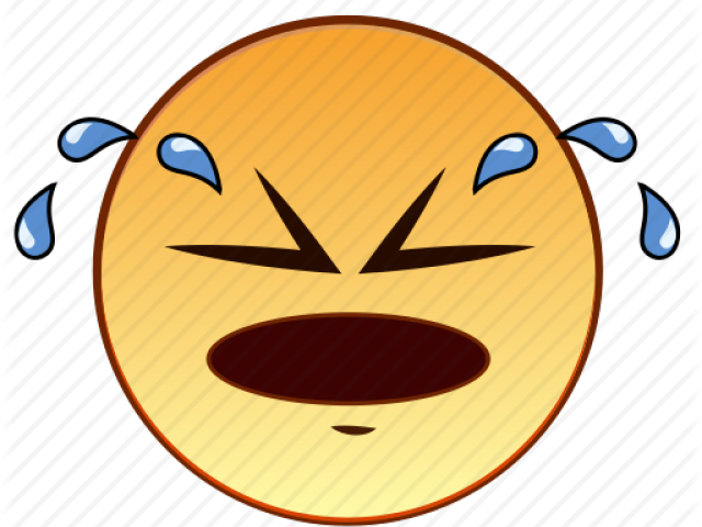 Crying Face Emoticon - Emoticon Cry Smiley Png (640x480), Png Download