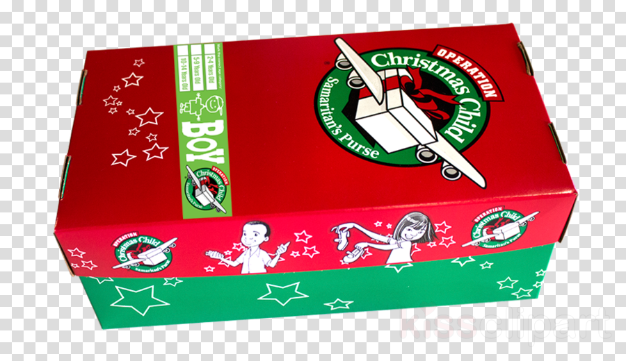 Download Download Operation Christmas Child Shoebox Png Clipart