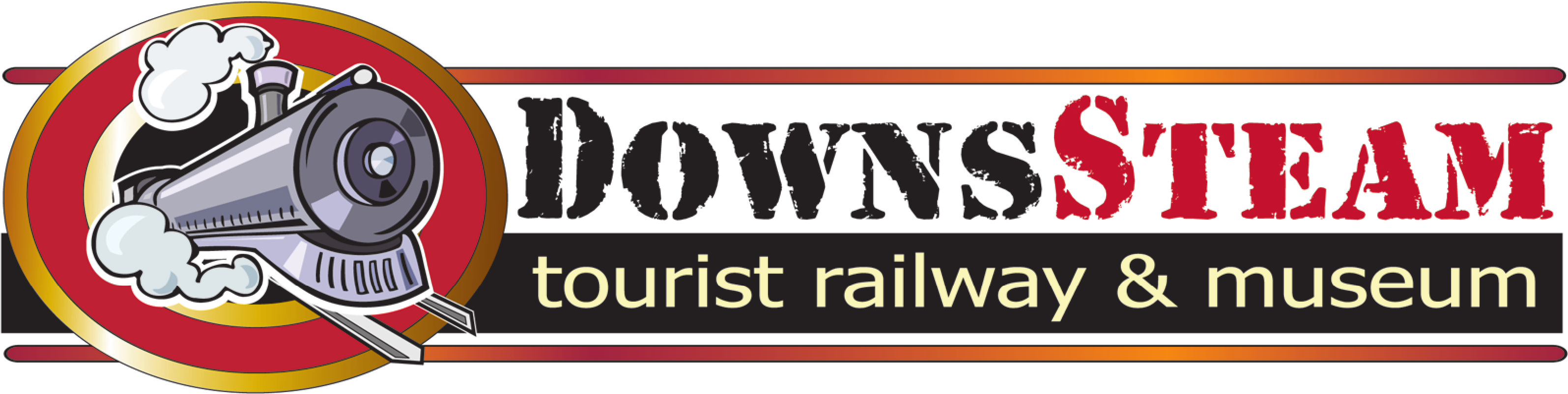 Downssteam Tourist Railway And Museum - Boot Camp Ornament (round) (3204x816), Png Download