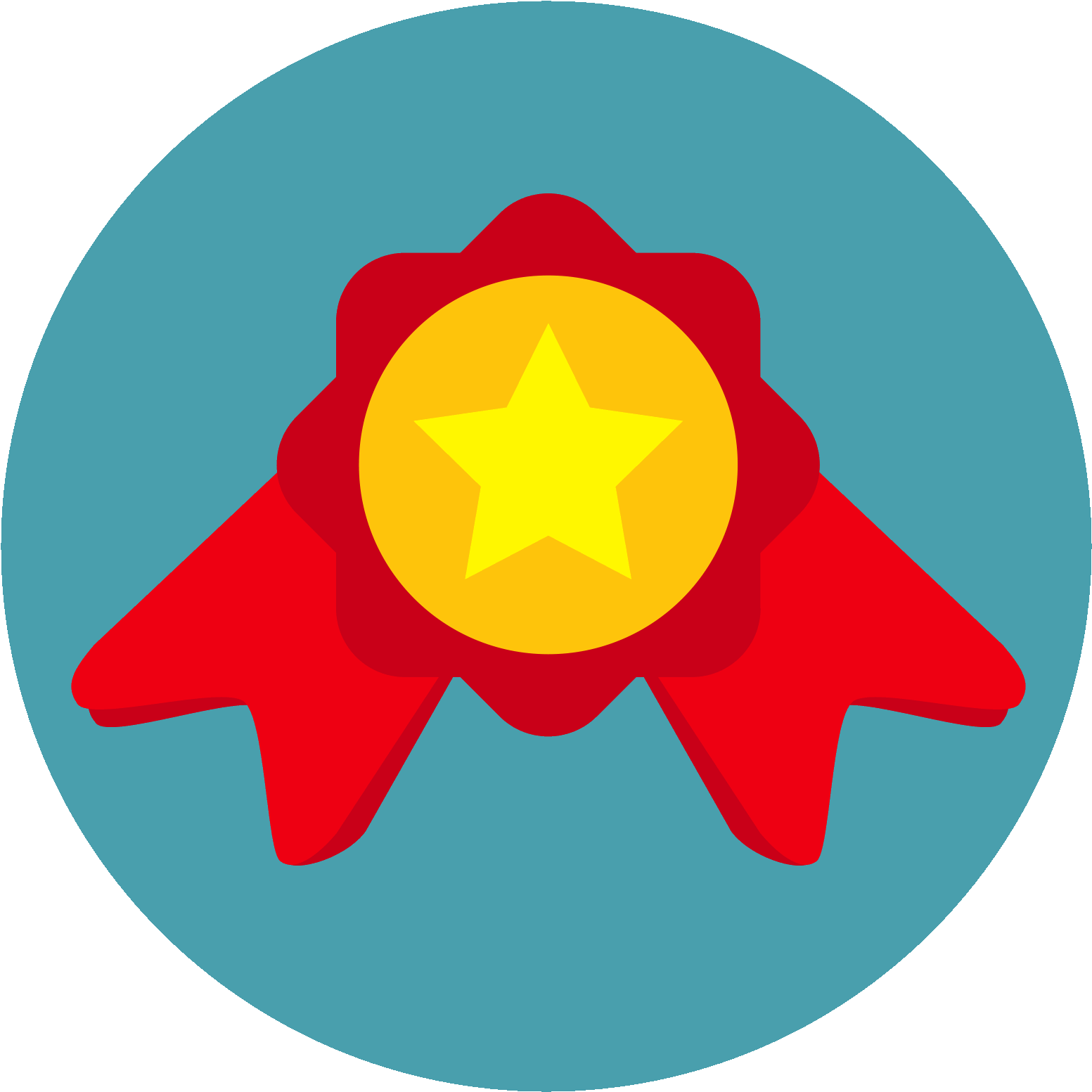 The Icon Is Shaped Like A Rectangle Shape - Badge (1600x1600), Png Download