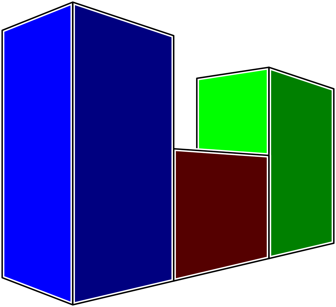 3d Graph Png Jpg Black And White Download - Bar Chart (1121x1024), Png Download