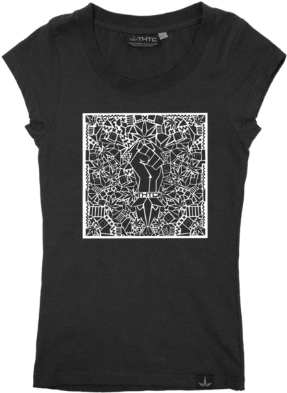 Inspired By The Icon Of The Workers Struggle, Of The - Monochrome (600x600), Png Download
