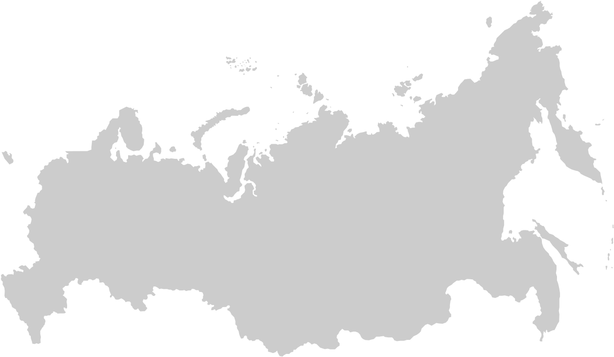 Map Of Russian, Outline - Siberia Region Of Russia (1280x738), Png Download