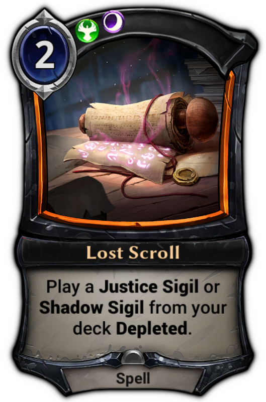 Lost Scroll - Alessi Eternal (529x801), Png Download