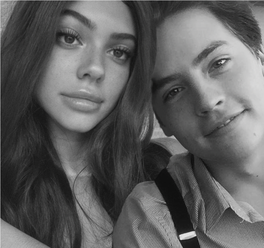 Kelsey Calemine & Cole Sprouse Manip For Imogenwby - Cole Sprouse Lili Reinhart (1076x1012), Png Download