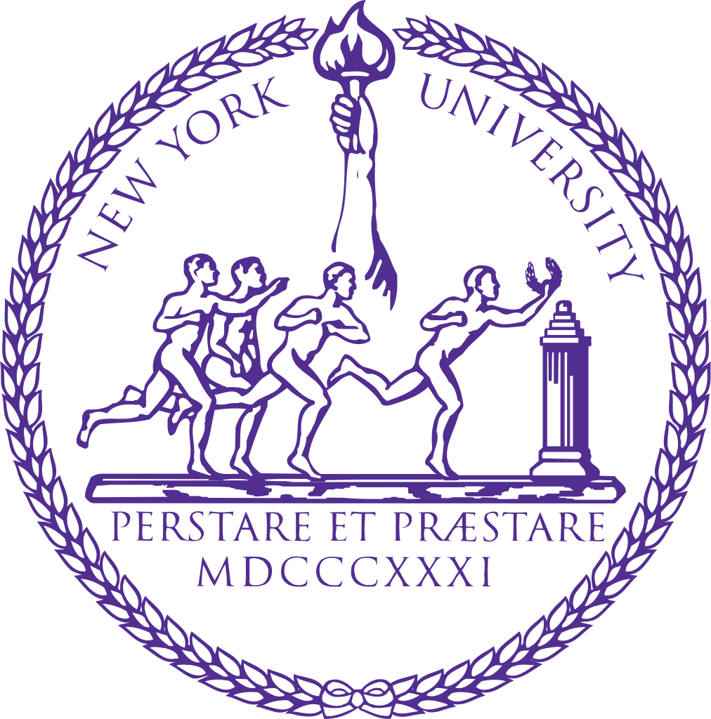 Dylan & Cole Sprouse Attend Nyu - Universidad De Nueva York Logo (1012x1024), Png Download