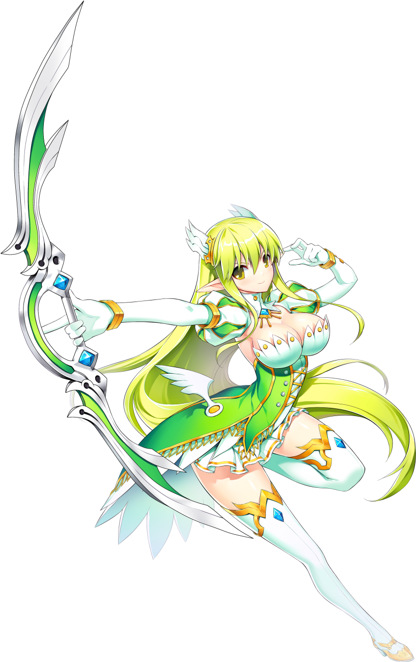 Clip Art Free Bracelet Drawing Anime - Elsword Elesis Salvatore Gaia (850x1333), Png Download