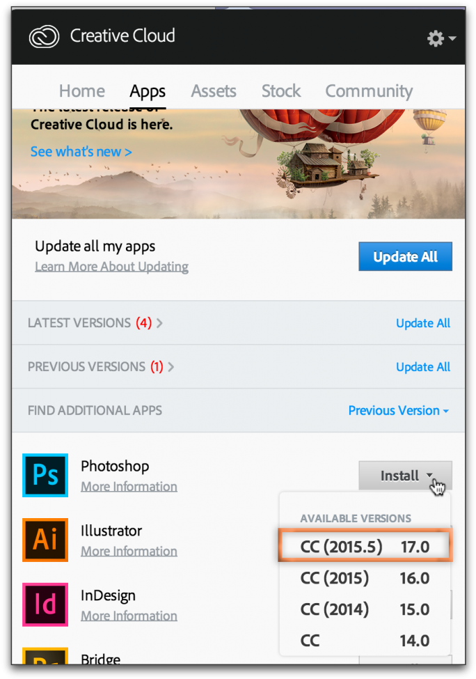 Adobe Creative Cloud - Adobe Photoshop (722x1024), Png Download