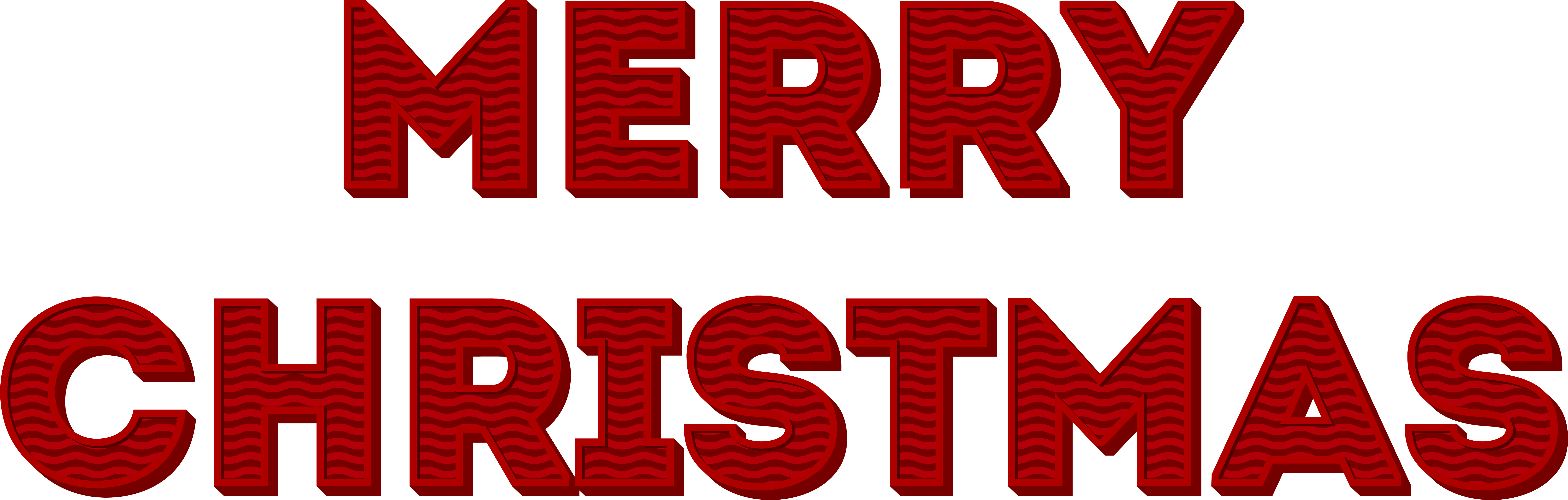 Merry Christmas Png (8000x2609), Png Download