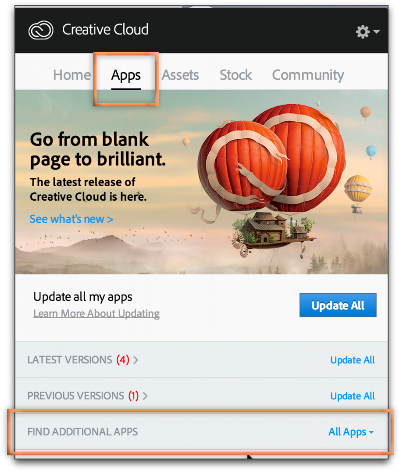 Adobe Creative Cloud - Creative Cloud Previous Version 2016 (849x1024), Png Download