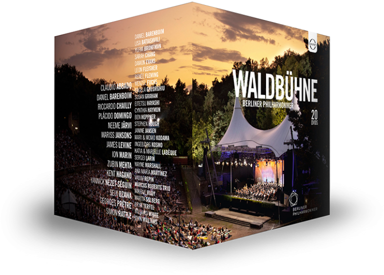 Euroarts Berliner Philharmoniker - Waldbuehne [dvd] (952x600), Png Download