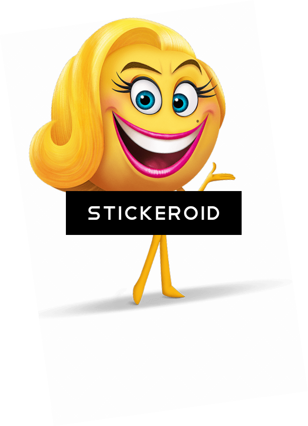 Smiler Emoji Movie Character - Emoji Sonrisa Pelicula (631x874), Png Download