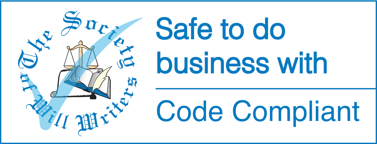 Safe To Do Business With - Society Of Will Writers Logo (1214x464), Png Download
