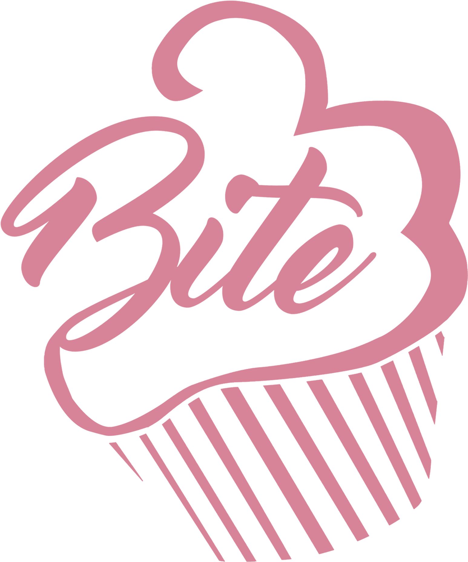 Cupcake Logo Design "bite" - Born To Be Wild,journals, Notebook, Diary, Small Journal (1920x1920), Png Download